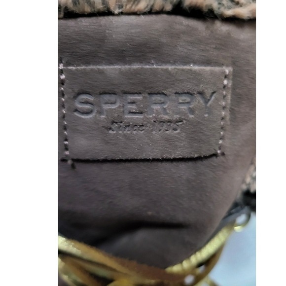 Vintage Sperry Women's Torrent Winter Lace Up Suede Waterproof Snow Size 8.5 - Picture 11 of 11